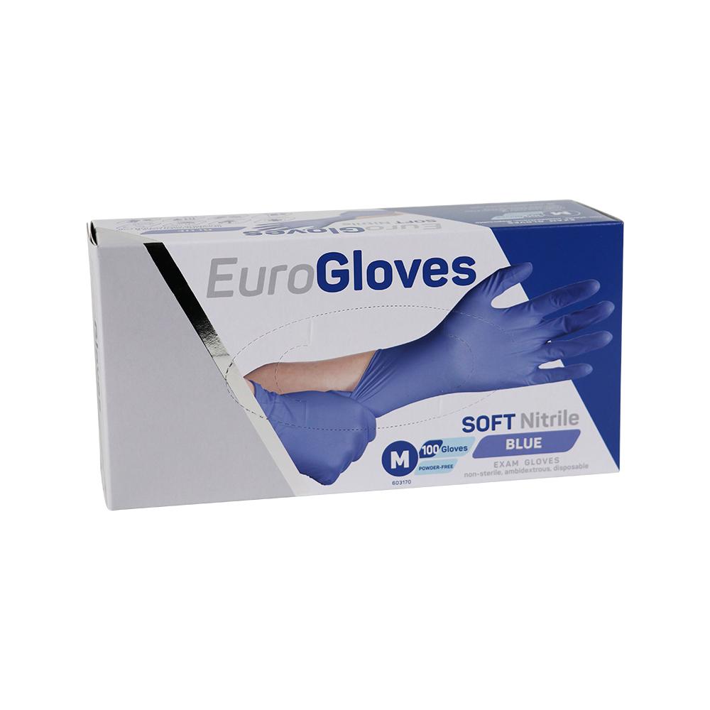 dwaas Hong Kong speelgoed Eurogloves Soft Nitriel Handschoenen 200 stuks – Blauw – Meerdere Maten –  ROCAS Nederland