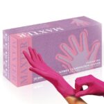Nitril Handschoenen 100 st. - Roze - Maat: S