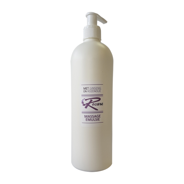 Rocare Massage Emulsie met Rozenolie - 500 ml