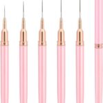 Nail art Penseel - Roze - 12mm