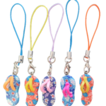 Mini Flip Flops  - met clipkoord - vanaf 10 stuks - assorti