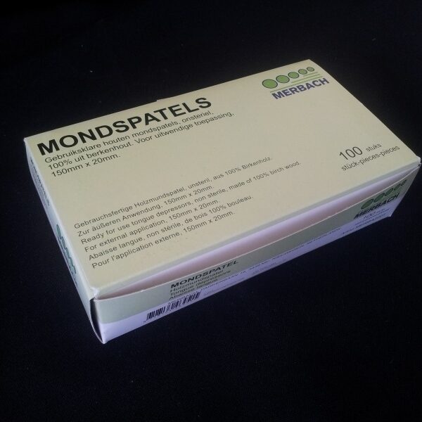 Houten spatels - 100 stuks