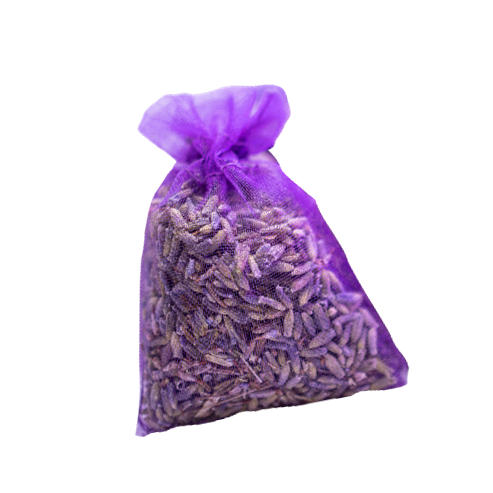 Lavendel Bloesem in organza zakje - Doe-het-zelf-pakket