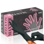 Nitril Handschoenen 100 st. - Zwart - Maat: S