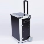 Pedicurekoffer met trolley - Zwart Maxi - Pedicure koffer