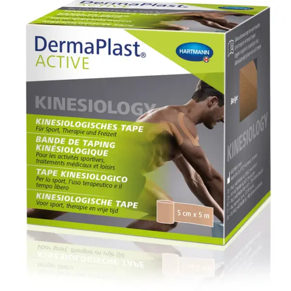 Dermaplast Kinesio tape - Huid / Bruin